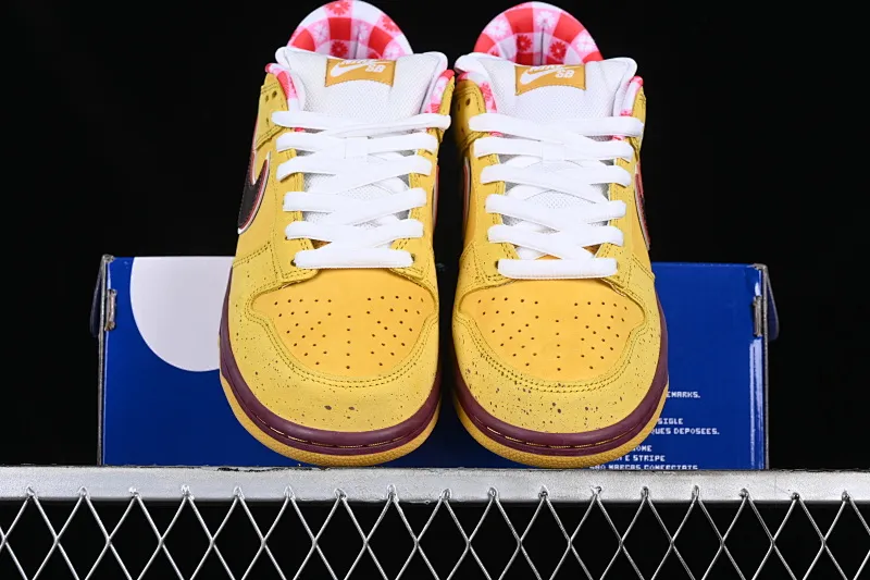 All Categories Nk SB Dunk Series Nk SB Dunk Low Low-top sneakers OG version Concepts x SB Dunk Low "Yellow Lobster" Yellow Lobster SB low-top sports and leisure sneakers 313170-137566